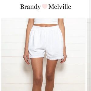 Brandy Melville Rosa Sweatshorts